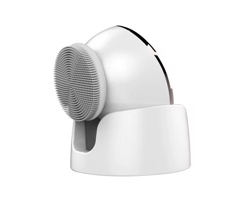 Heated Vibration Face Cleansing Brush - Deep Pore Purification