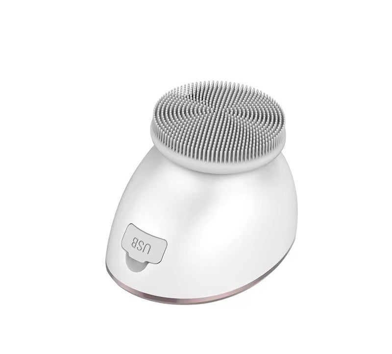 Heated Vibration Face Cleansing Brush - Deep Pore Purification
