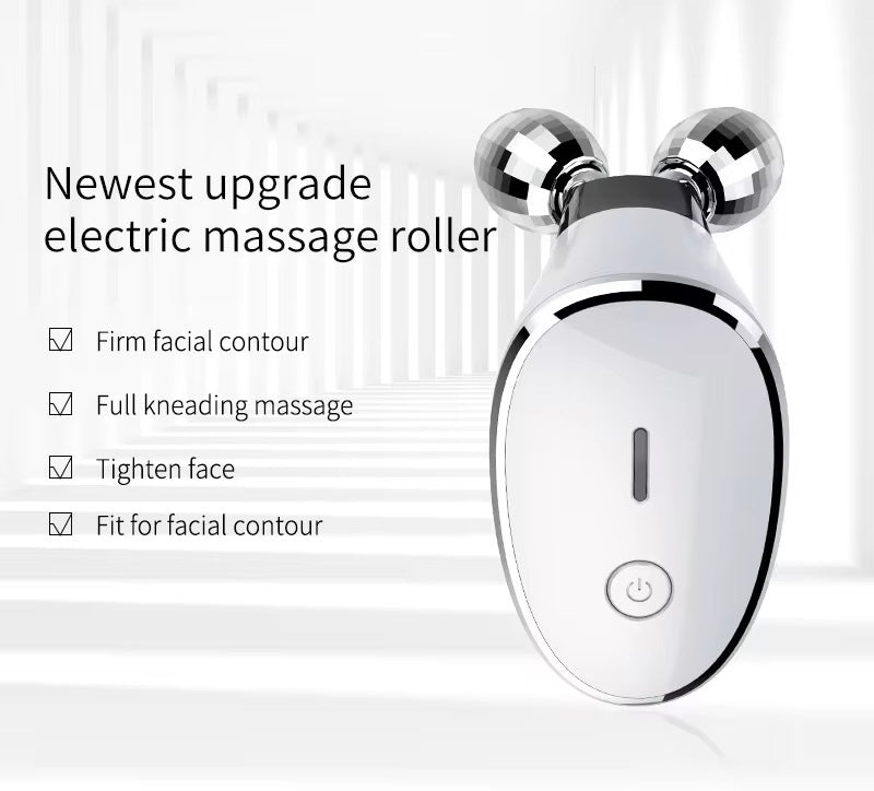 Microcurrent Facial Roller - EMS Skin Tightening & Lifting