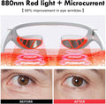 EMS Red LED Light Therapy Eye Massager - Anti-Aging Eye Treatment