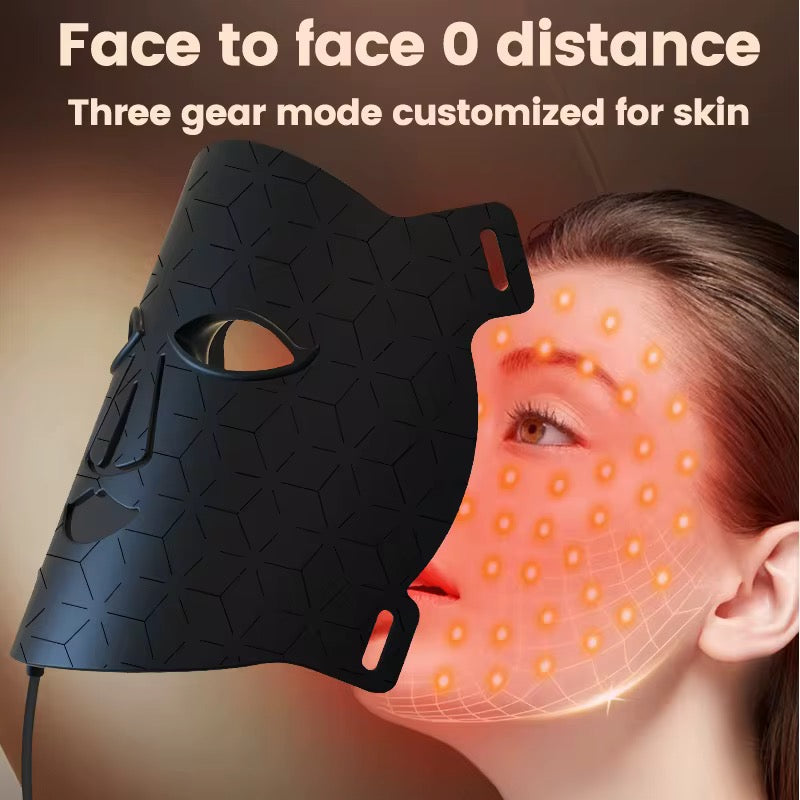 LED Face Mask for Acne Treatment - Blue Light Therapy