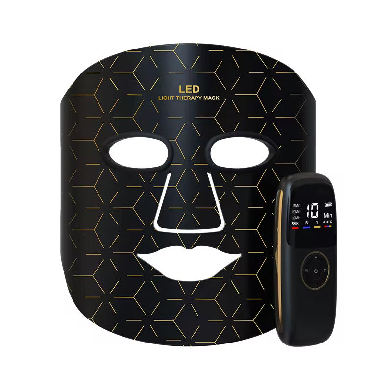 Premium LED Facial Mask - Flexible Silicone Light Therapy