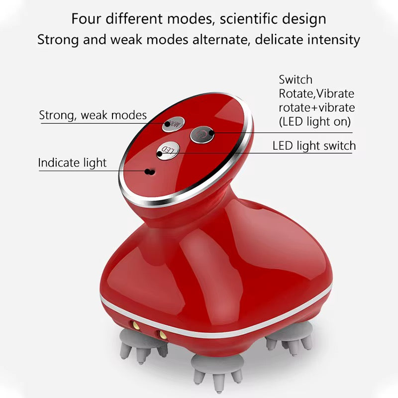 Electric Scalp Massager - Stress Relief & Hair Growth Stimulation