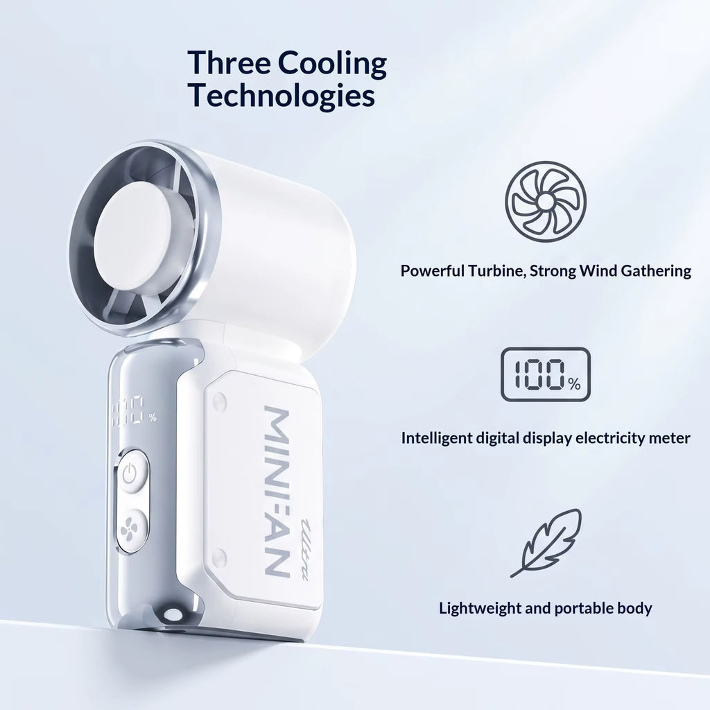 Nexora PocketBreeze™ — Mini Portable Fan