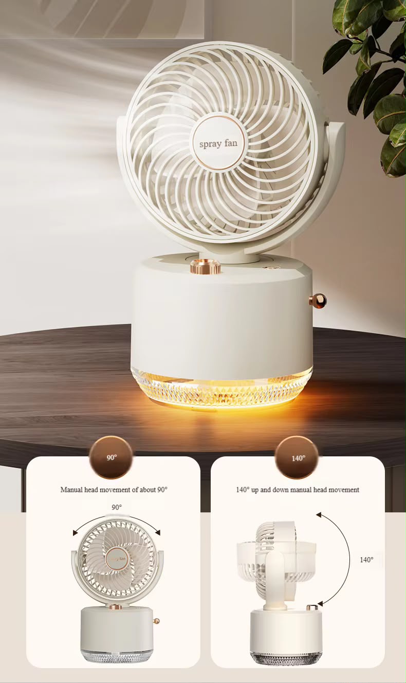 Nexora DeskBreeze™ — Desktop Cooling Fan