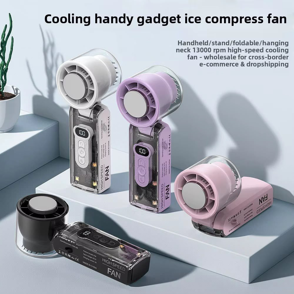 Nexora ChillFlow™ — Ice-Cooling Wearable Fan
