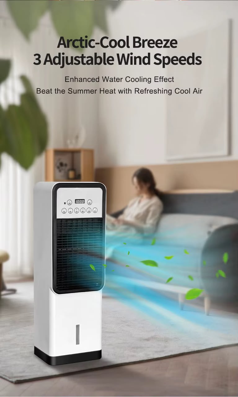 Nexora ClimateFlow™ — Portable Air Cooler & Heater