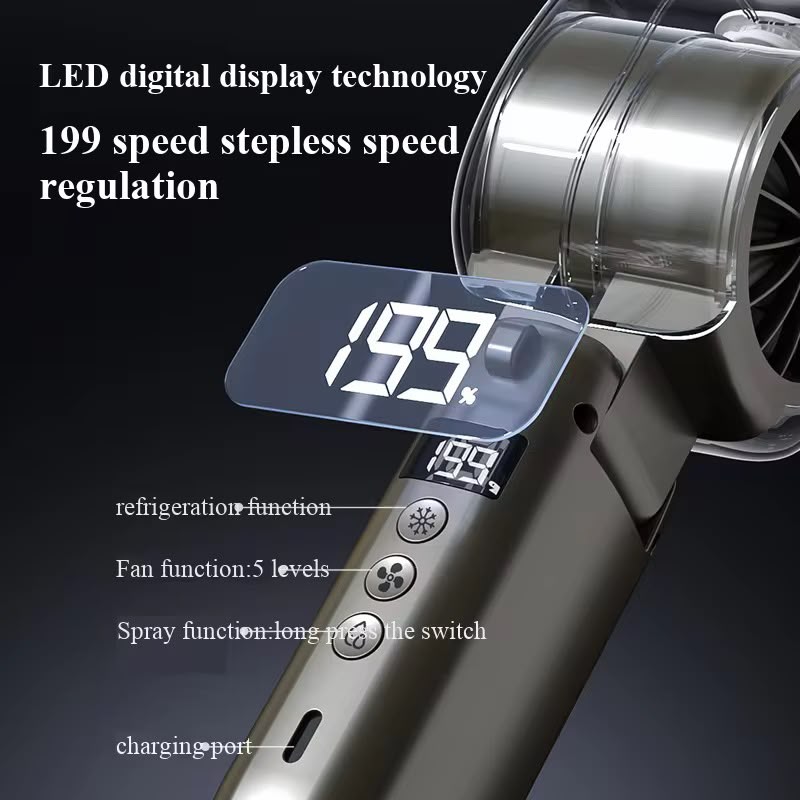 Nexora MistFlow™ — Portable Mist Cooling Fan