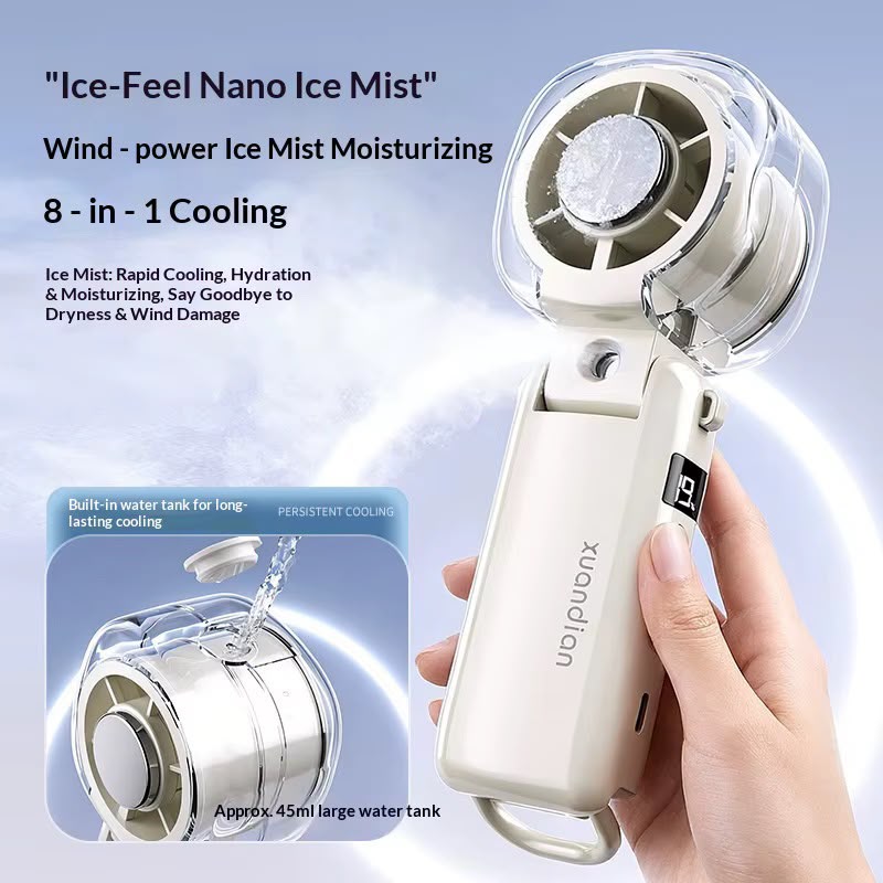 Nexora MistFlow™ — Portable Mist Cooling Fan