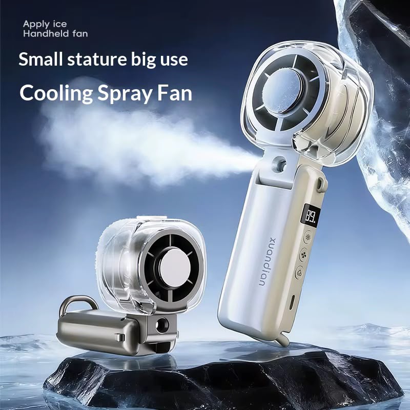 Nexora MistFlow™ — Portable Mist Cooling Fan