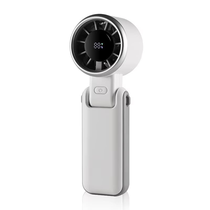 Nexora FoldBreeze™ — Digital Display Portable Fan