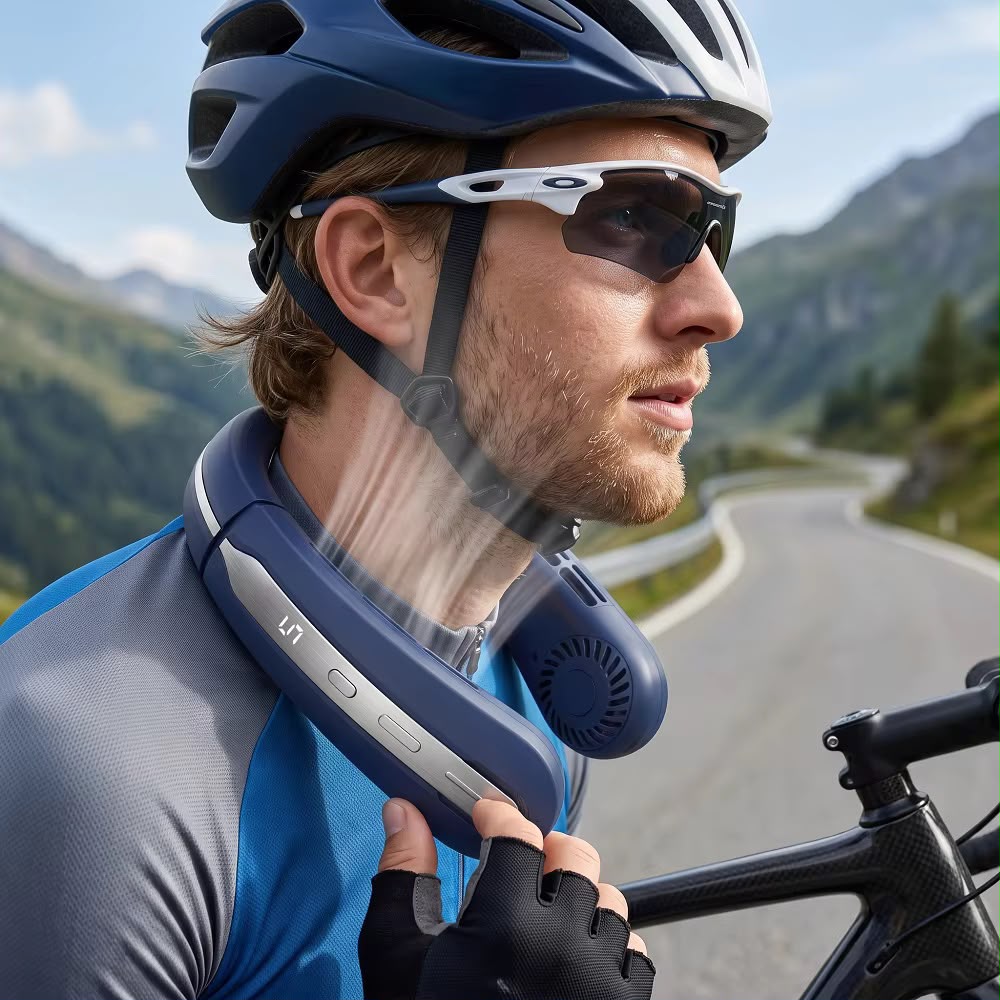 Nexora AirFlow™ — Wearable Cooling Neck Fan